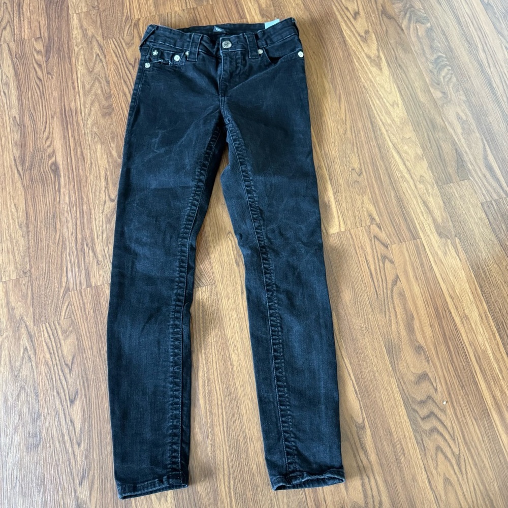 True Religion Charcoal Denim Jeans
